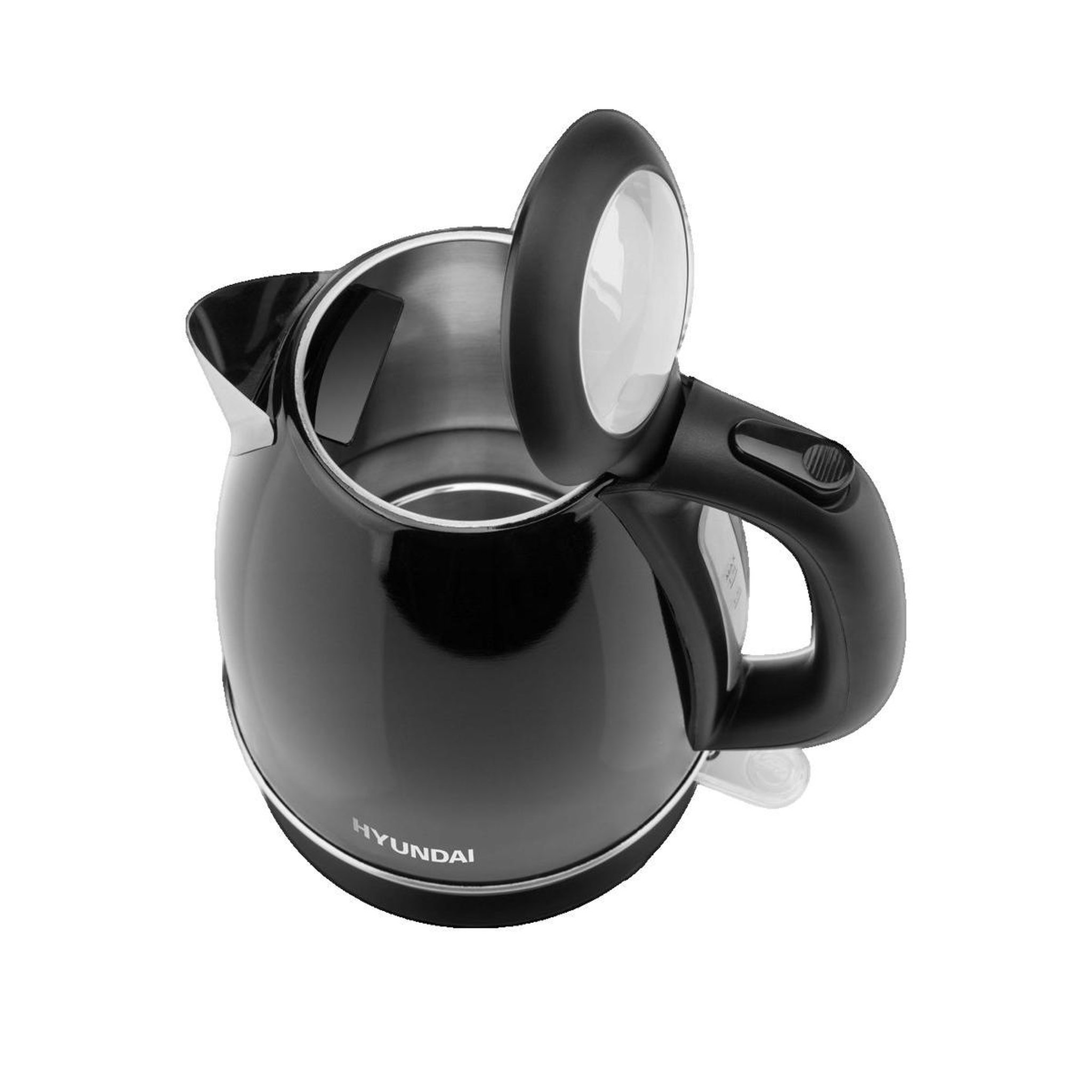 Voir la diapositive 2 : Hyundai Bouilloire Hyundai VK302B 1,7 litre noire