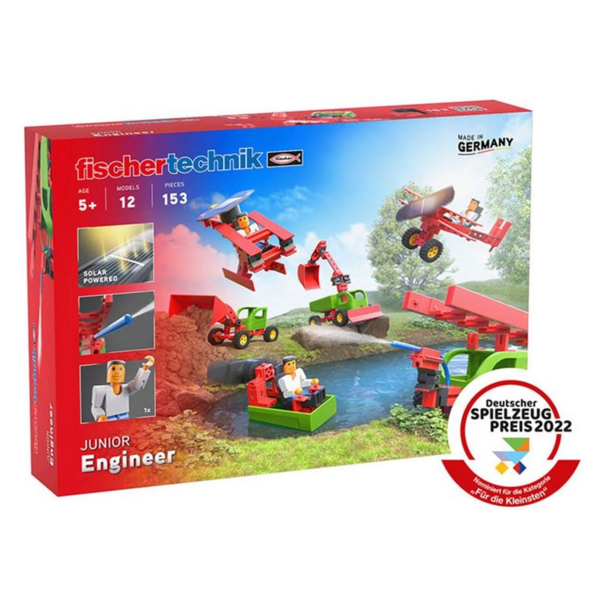 Fischer Fischertechnik Junior - Engineer Starter Set, 153 pcs. 564066
