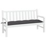 Voir la diapositive 3 : VIDAXL Coussin de banc de jardin anthracite 150x50x7 cm tissu oxford