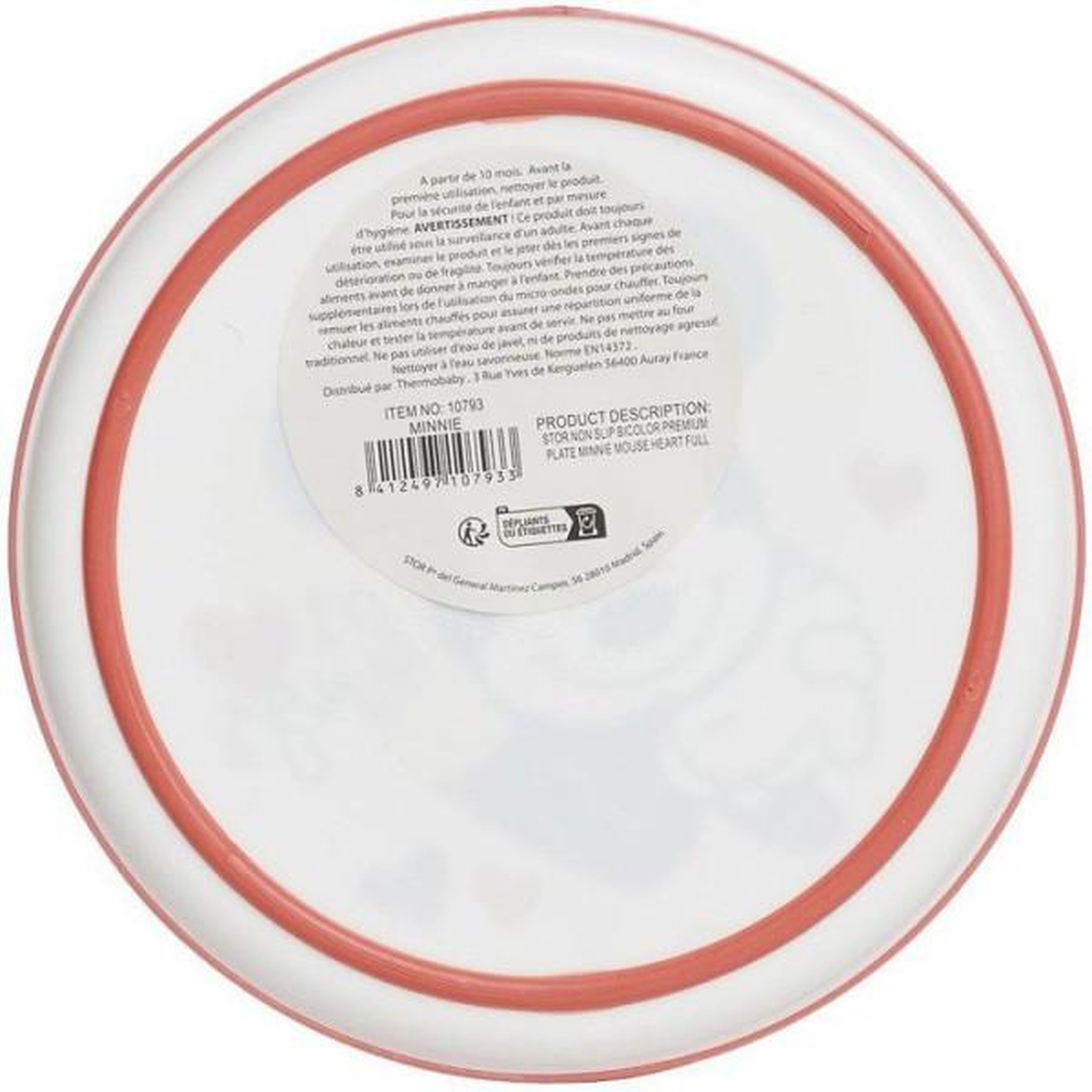 Voir la diapositive 4 : THERMOBABY Grande assiette anti-derapante minnie collector