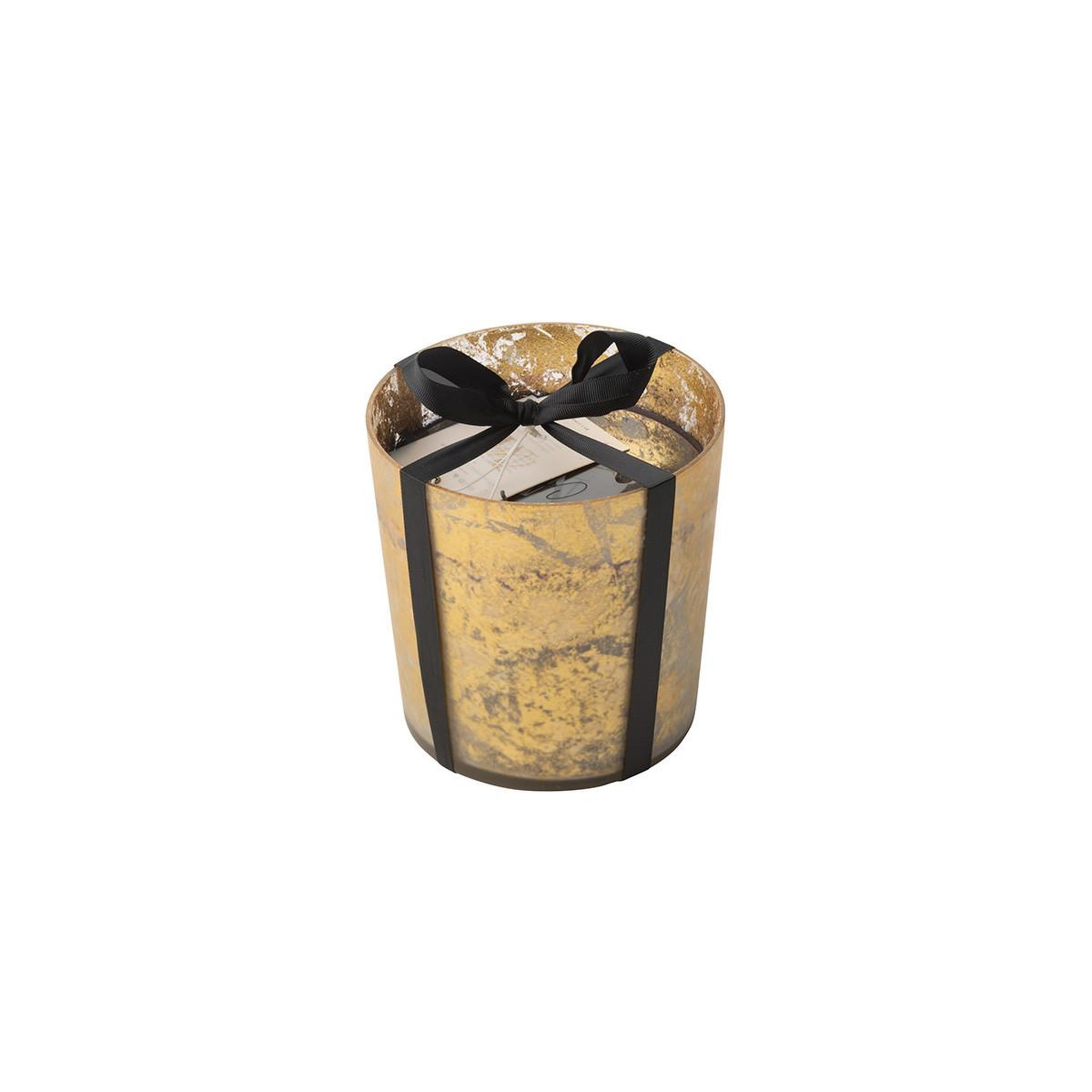Voir la diapositive 2 : J-LINE Bougie parfumée  m-chic  15cm oud & amber