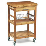 Dm creation Desserte bambou 58x40x91cm - 12