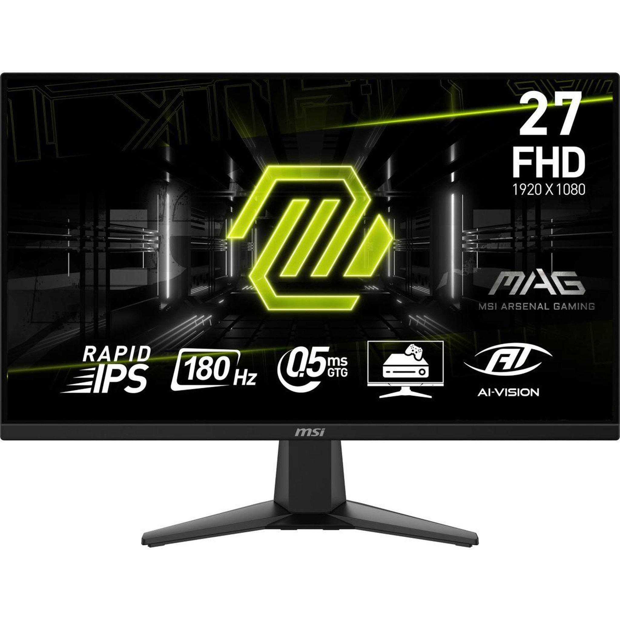 MSI Ecran pc gamer mag 275f 27  full hd 180hz ips hdr10