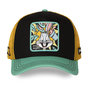 Voir la diapositive 2 : CAPSLAB Casquette Trucker avec filet Looney Tunes Bugs Bunny