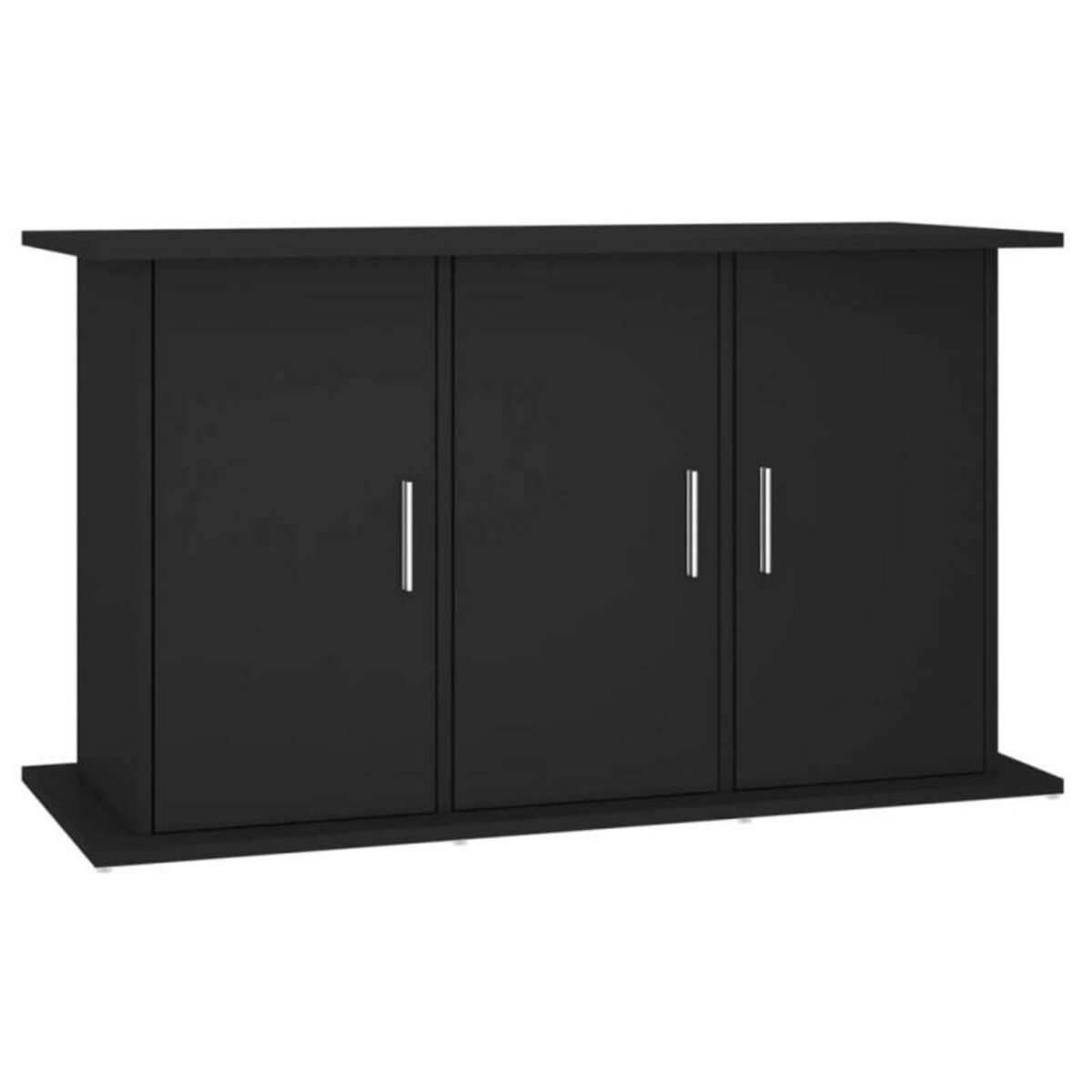 VIDAXL Support pour aquarium noir 101x41x58 cm bois d ingénierie