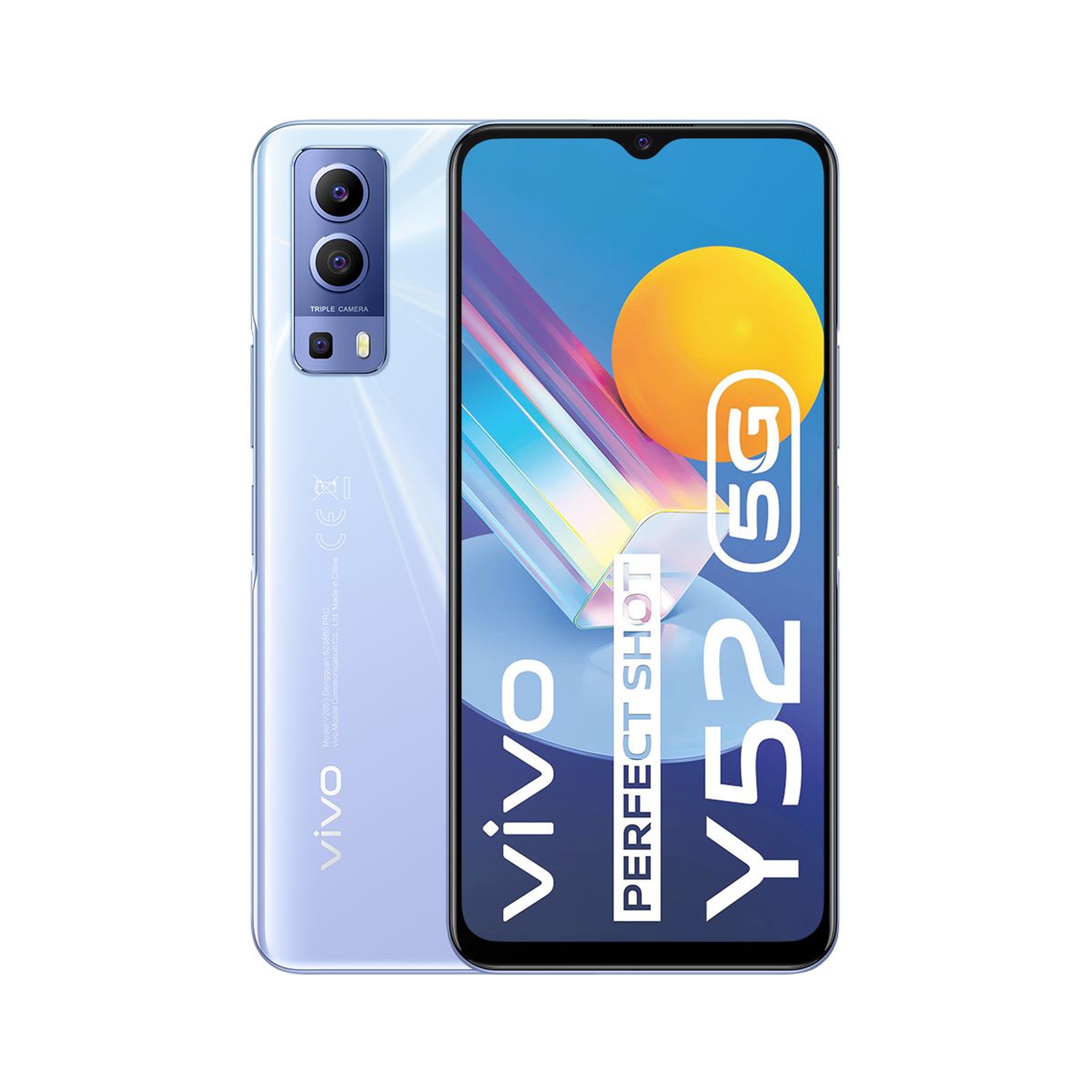 Voir la diapositive 4 : VIVO Smartphone Y52 Bleu 5G