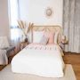 Voir la diapositive 3 : Home collection Parure housse de couette 100% coton 57fils poupie