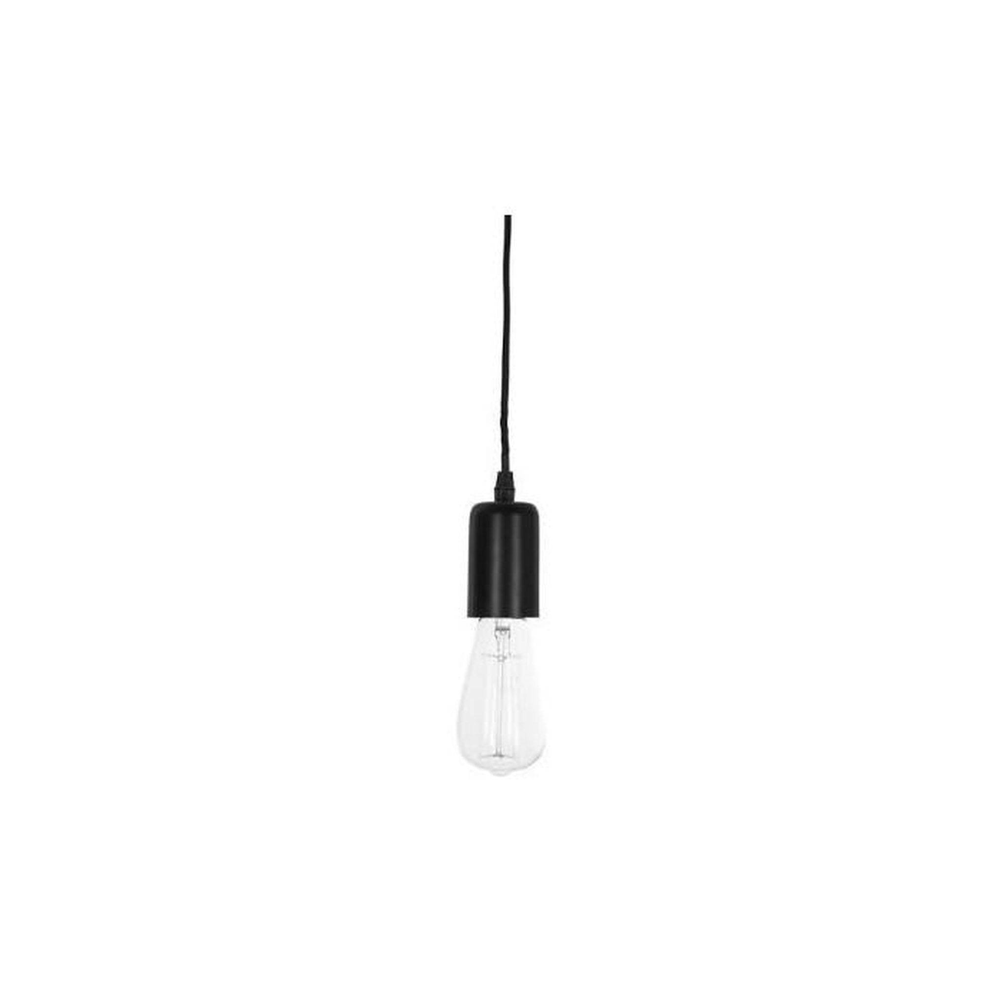 ATMOSPHERA Lampe Suspension Déco  Met  8cm Noir