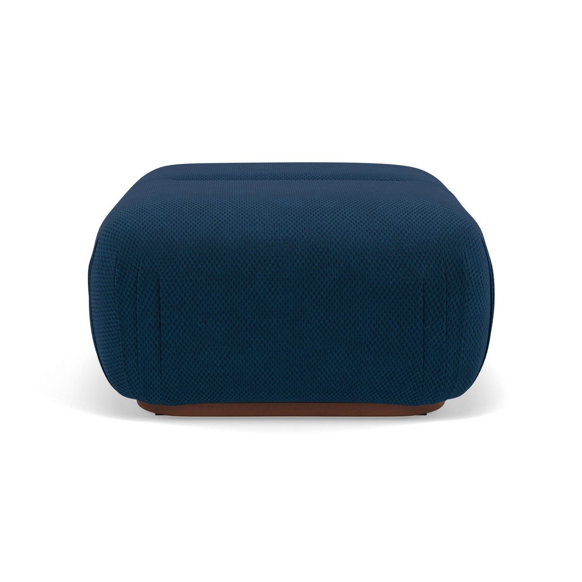 LISA DESIGN Penelope - pouf en velours texturé