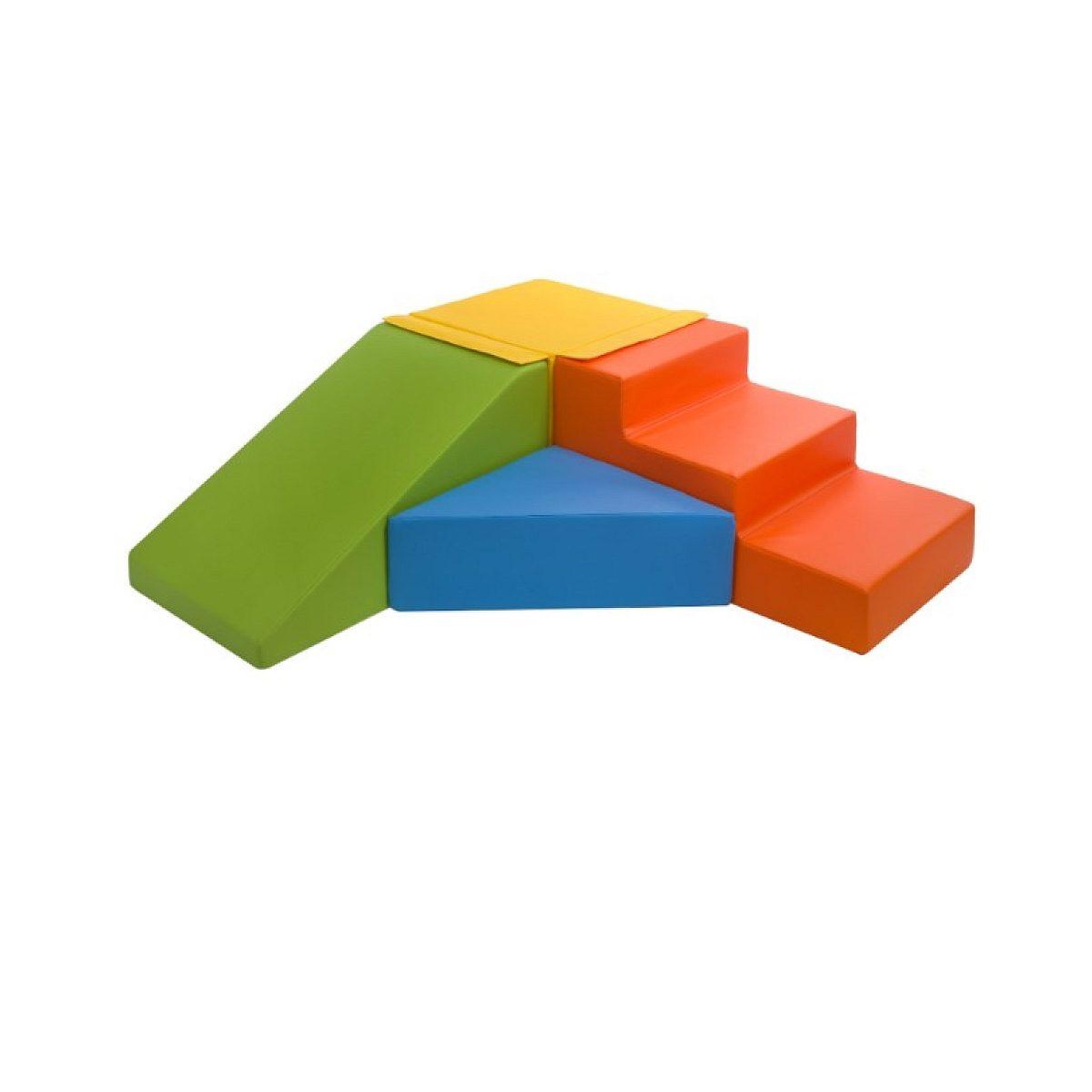 VELINDA Set de 4 blocs jaune vert bleu orange