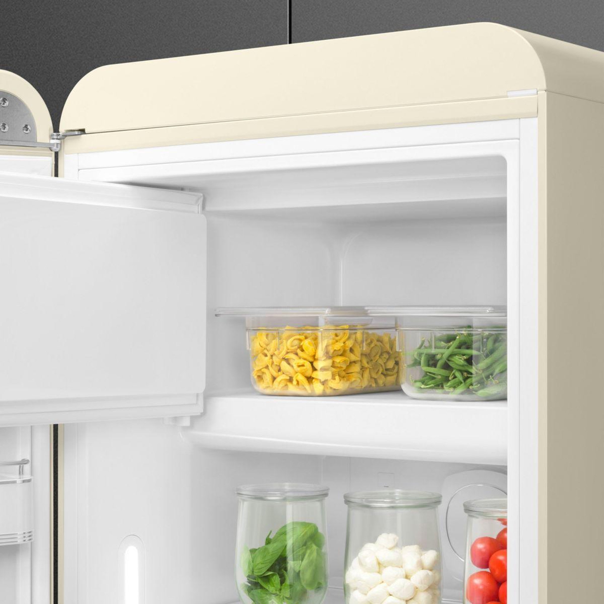 Voir la diapositive 4 : SMEG Réfrigérateur 1 porte FAB28LCR6