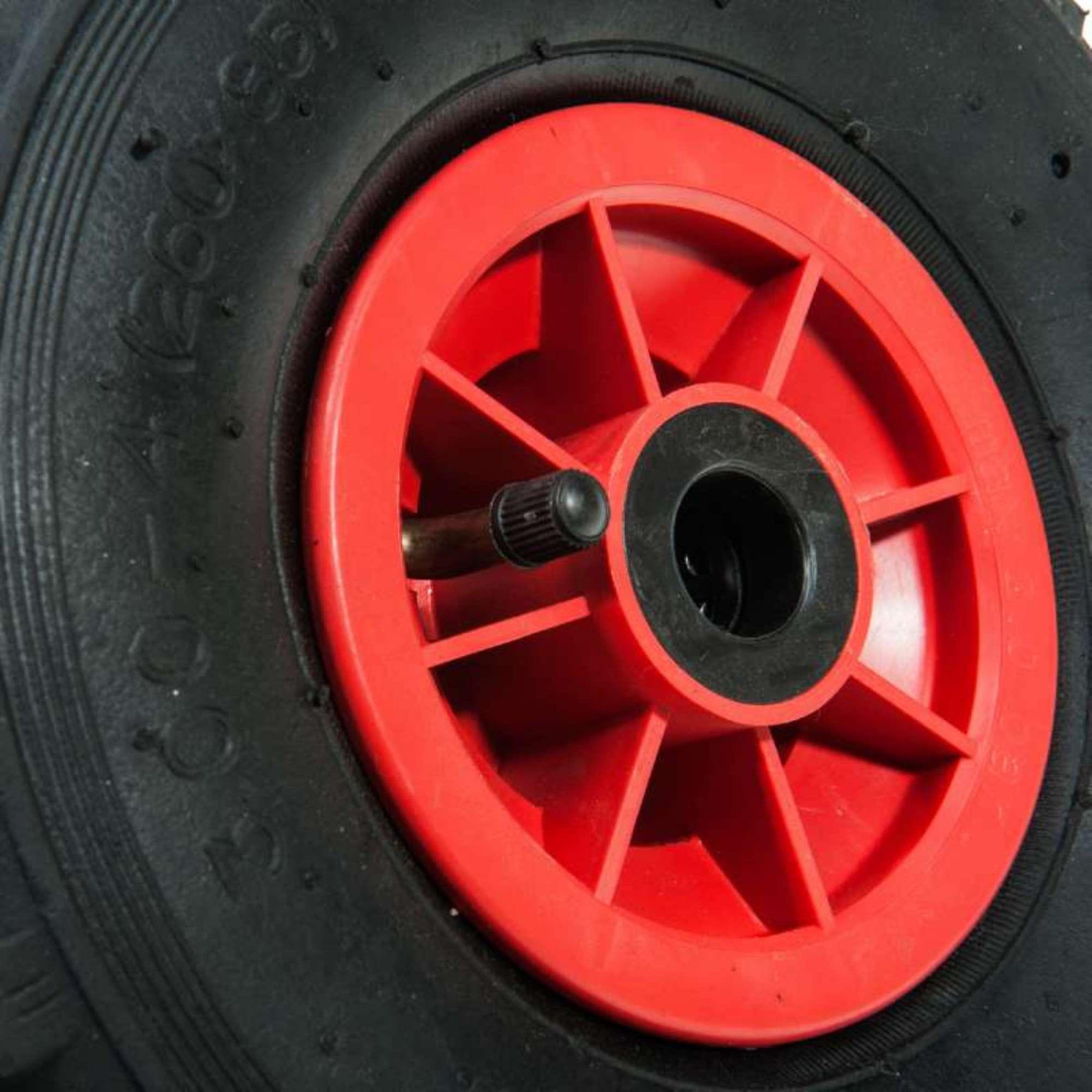Voir la diapositive 4 :  Roue gonflable 10''  260x85  Alésage 25mm Werkapro