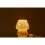 Voir la diapositive 3 : Paris Prix Lampe à Poser Mosaïque  Tammy  17cm Blanc & Vert