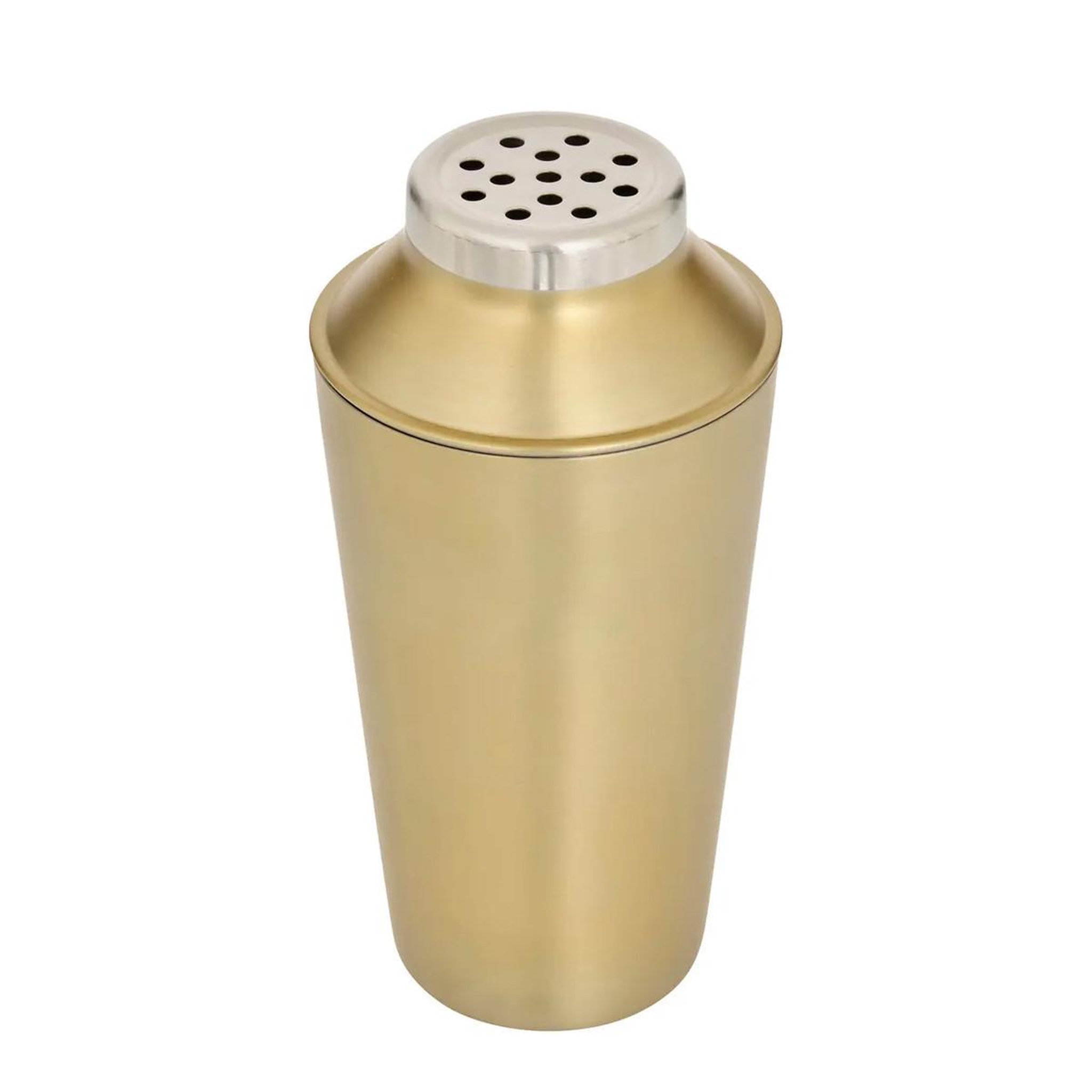 Voir la diapositive 2 : SECRET DE GOURMET Coffret à cocktails 5 pièces  gold  19cm doré