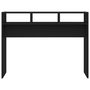 Voir la diapositive 5 : VIDAXL Table console noir 105x30x80 cm bois d'ingenierie