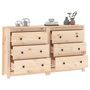 Voir la diapositive 4 : VIDAXL Buffet 140x35x80 cm Bois massif de pin