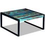 Voir la diapositive 3 : VIDAXL Table basse Bois de recuperation massif 80x80x40 cm