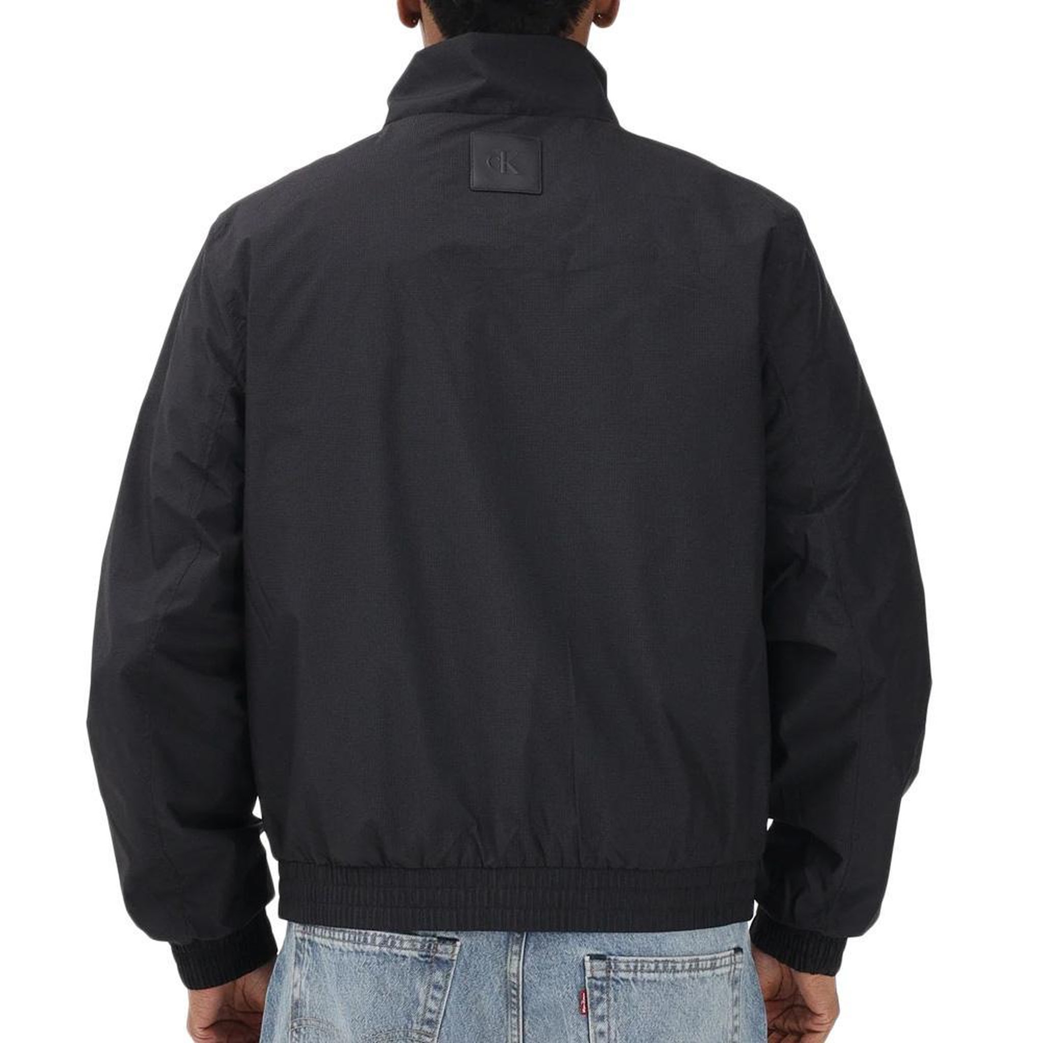 Voir la diapositive 2 : CALVIN KLEIN JEANS Veste Noire Homme Calvin Klein Jeans Ripstop