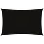 Voir la diapositive 2 : VIDAXL Voile de parasol tissu oxford rectangulaire 4x7 m noir