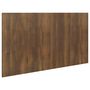 Voir la diapositive 2 : VIDAXL Tete de lit Chene marron 160x1,5x80 cm Bois d'ingenierie