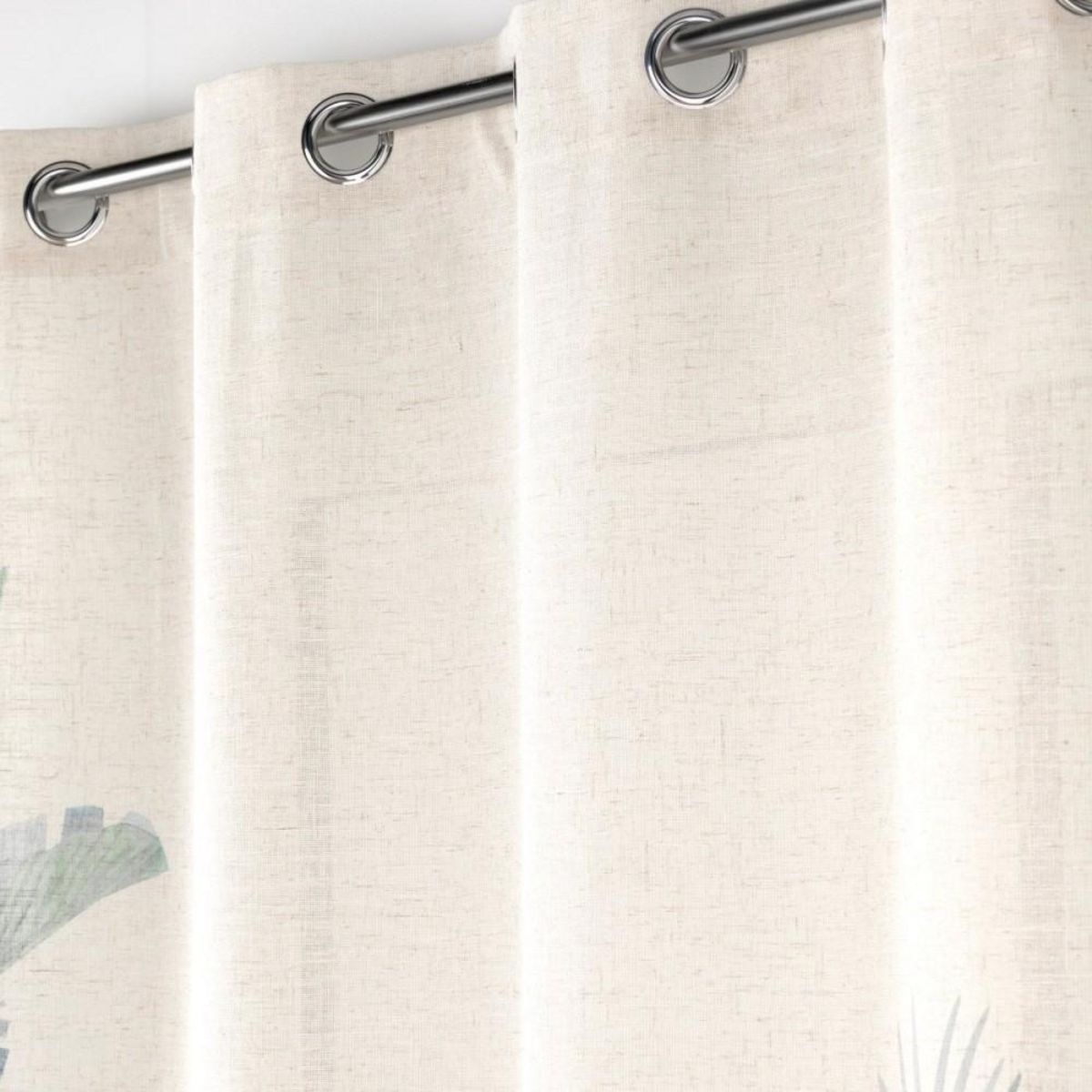 Douceur d'Intérieur Rideau à œillets 140x260 imprimé NATIVE