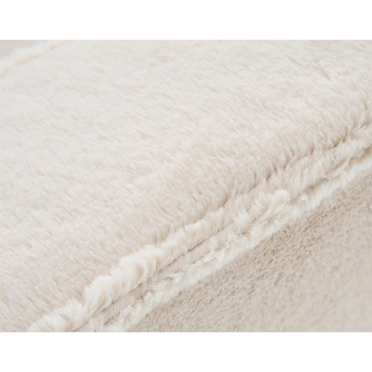 LISA DESIGN Jake - canapé d'angle droit 4 places convertible avec coffre en fausse fourrure