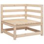 Voir la diapositive 4 : VIDAXL Salon de jardin 11 pcs bois de pin massif