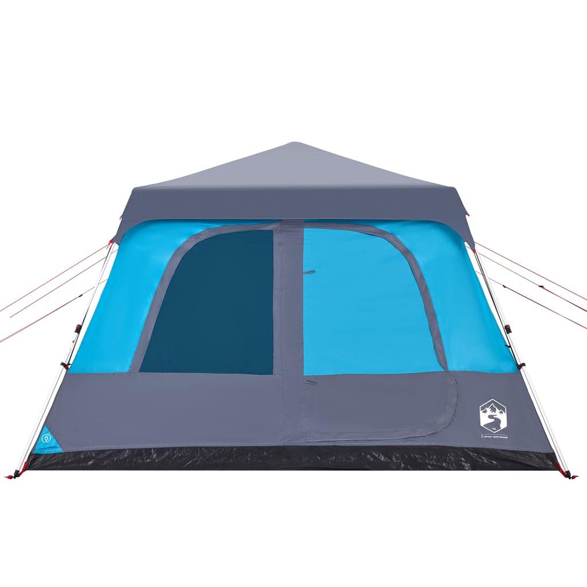 Voir la diapositive 5 : VIDAXL Tente familiale a dome 10 personnes bleu liberation rapide