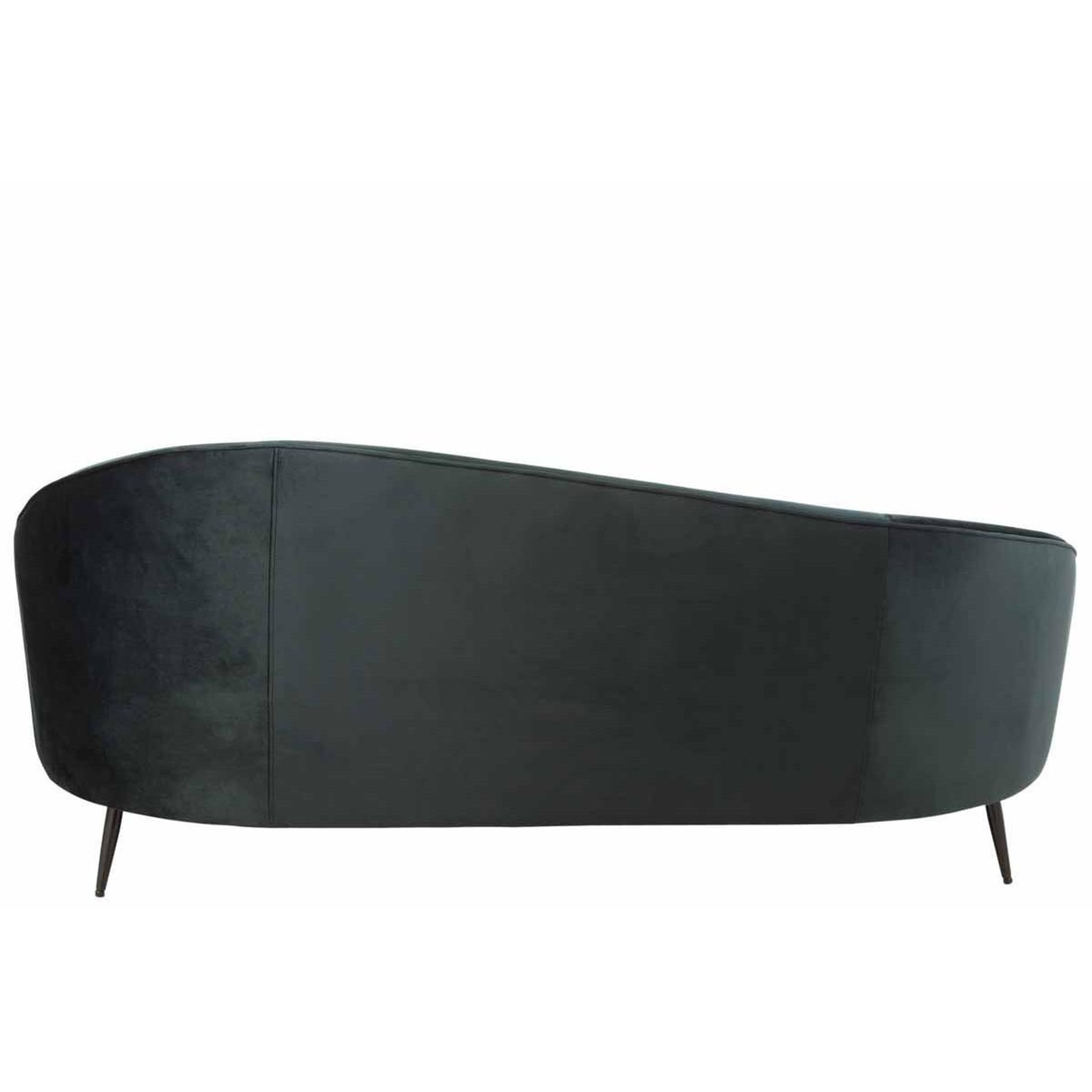 Voir la diapositive 4 : J-LINE Canapé design  sofane  180cm vert