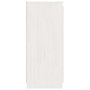 Voir la diapositive 5 : VIDAXL Armoires laterales 3 pcs blanc Bois de pin massif