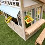 Voir la diapositive 6 : Kidkraft Cabane en bois d'extérieur Meadowlane Market