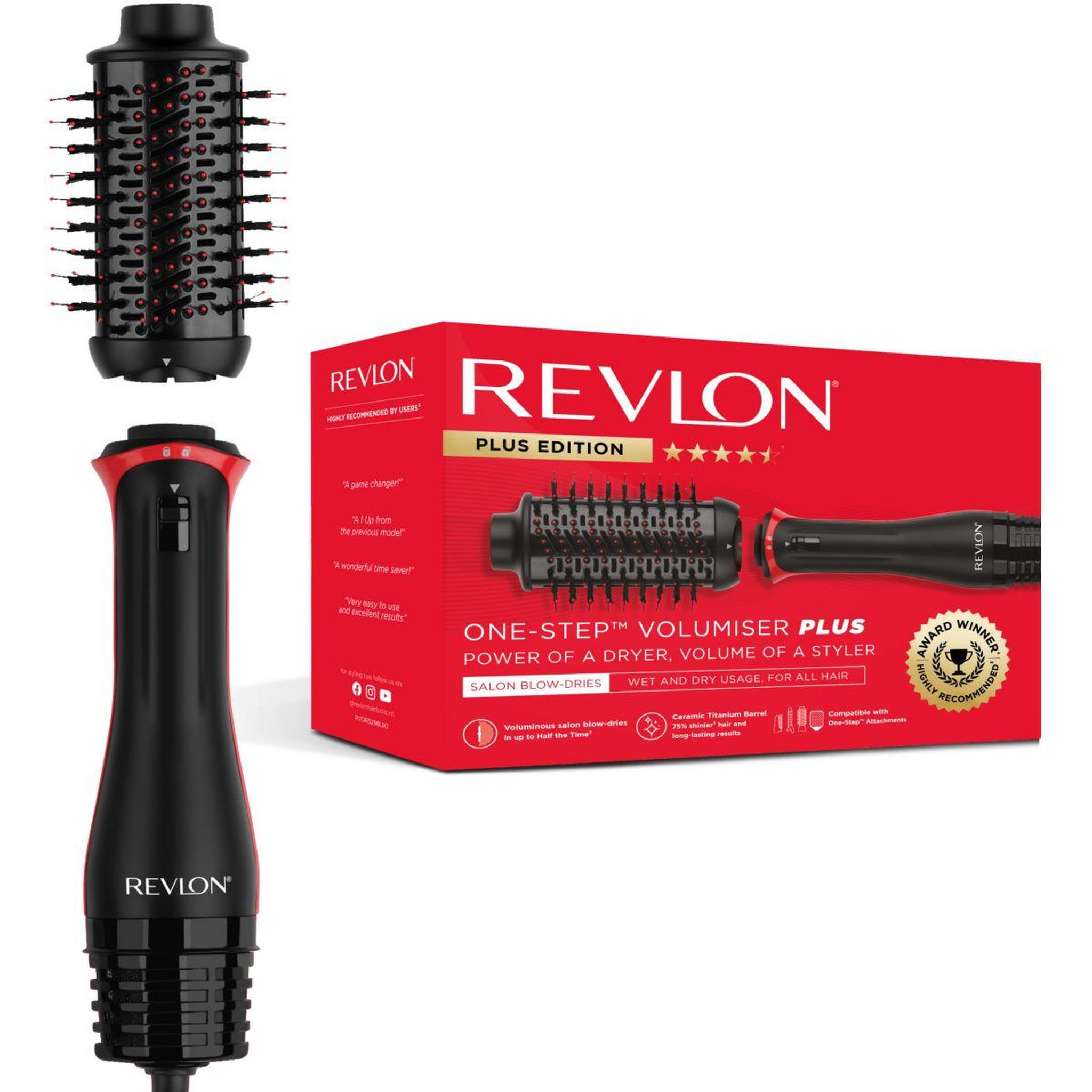 Revlon Brosse soufflante one-step volumiser plus rvdr5298e