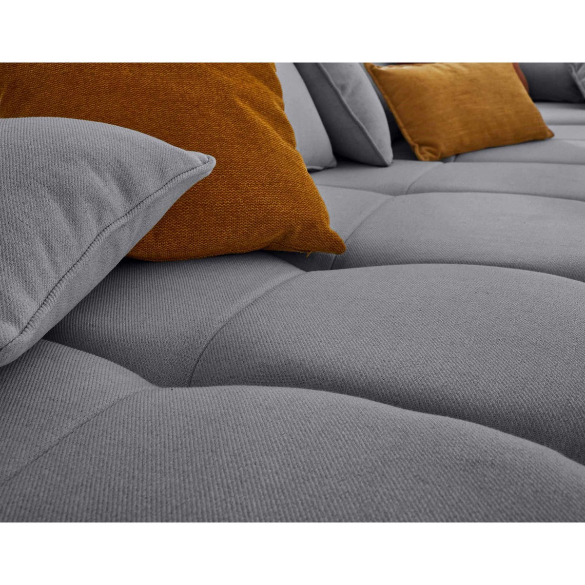 LISA DESIGN Caracas - module d'assise méridienne droit - en tissu