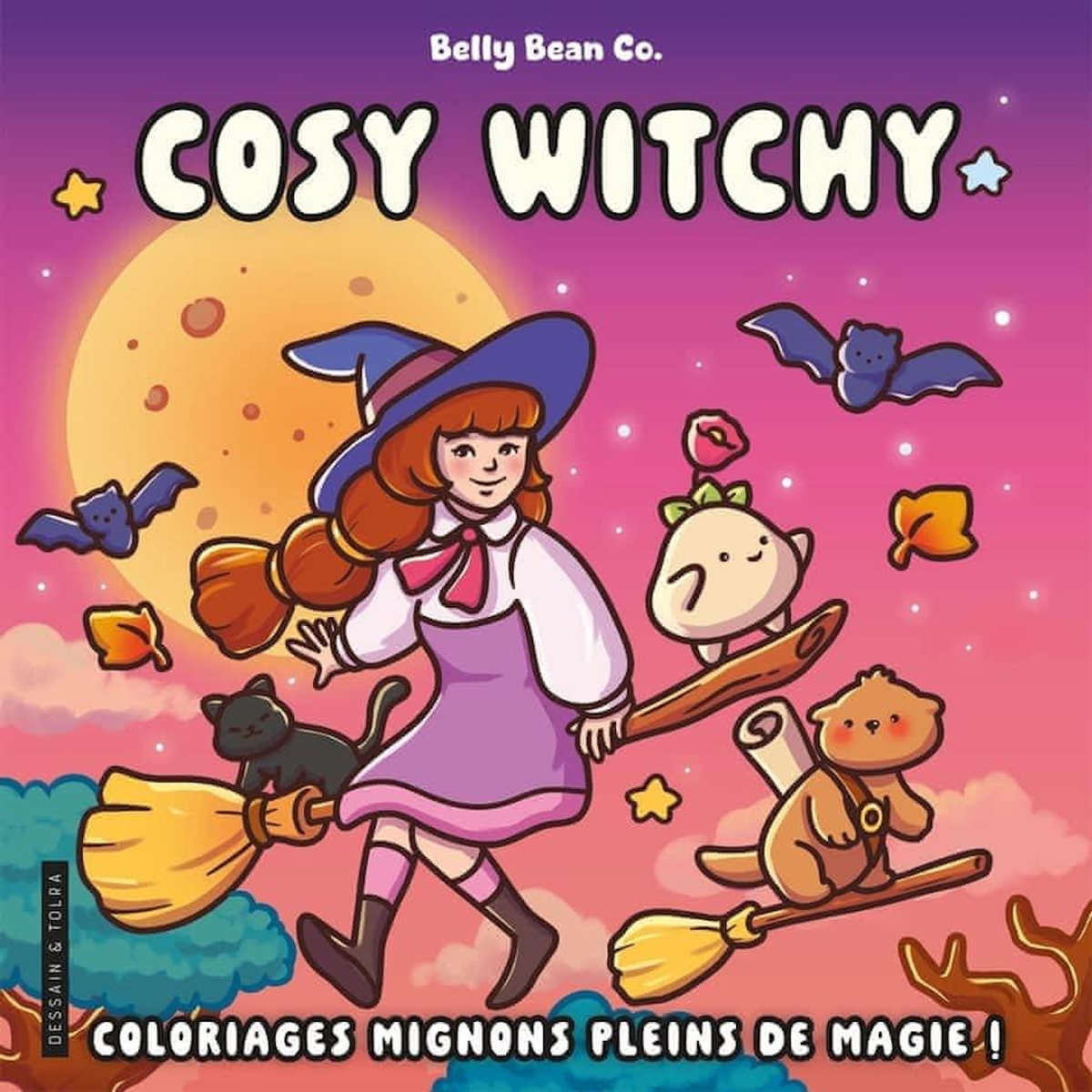 COSY WITCHY. COLORIAGES MIGNONS PLEINS DE MAGIE !, Belly Bean Co.
