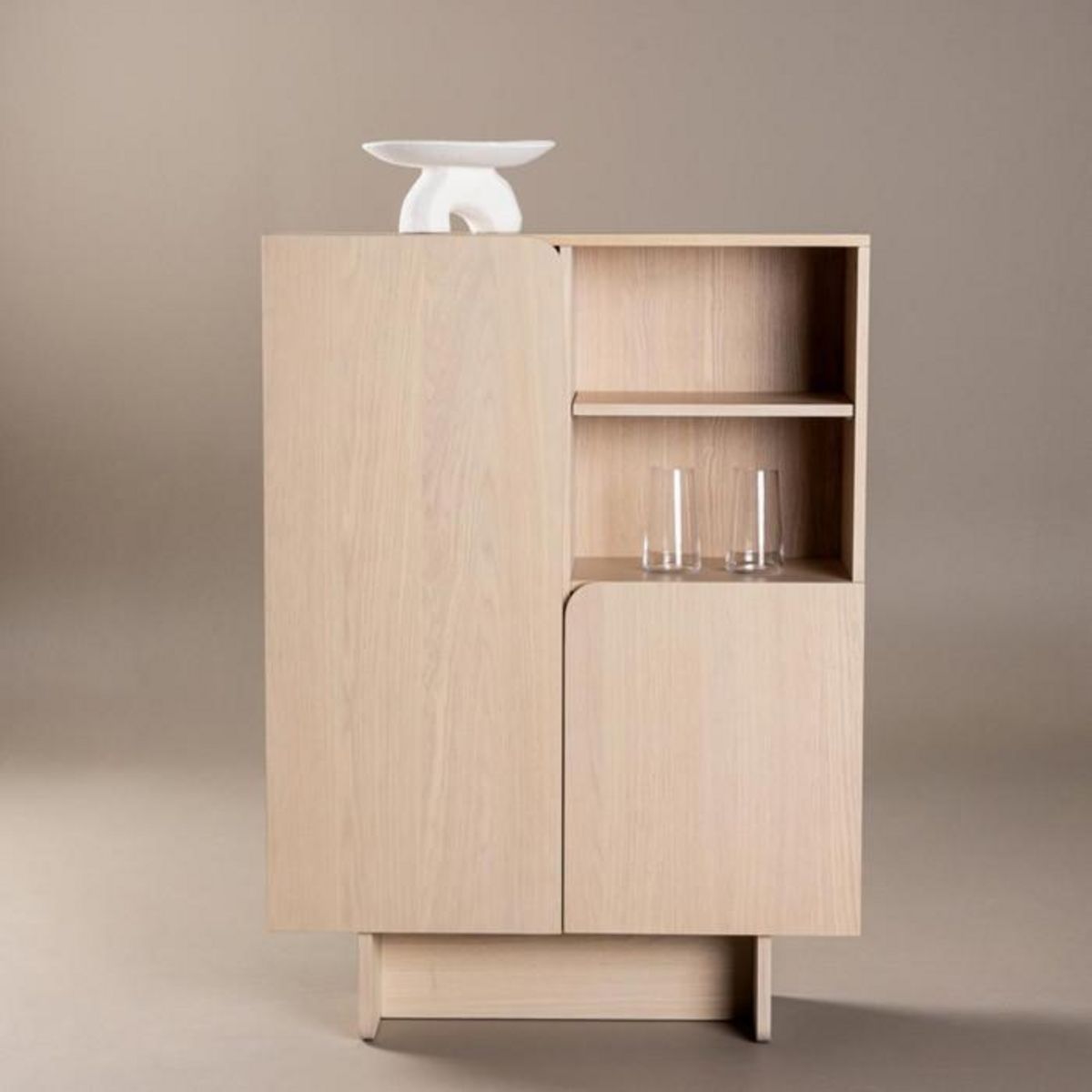 Paris Prix Bahut Haut Design  Tyreso  110cm Naturel