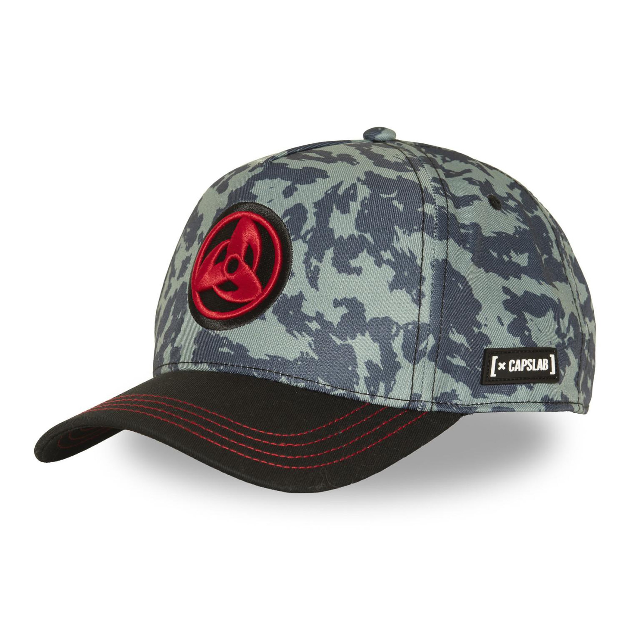 Voir la diapositive 1 : CAPSLAB Casquette trucker premium avec logo brodé naruto shippuden kakashi