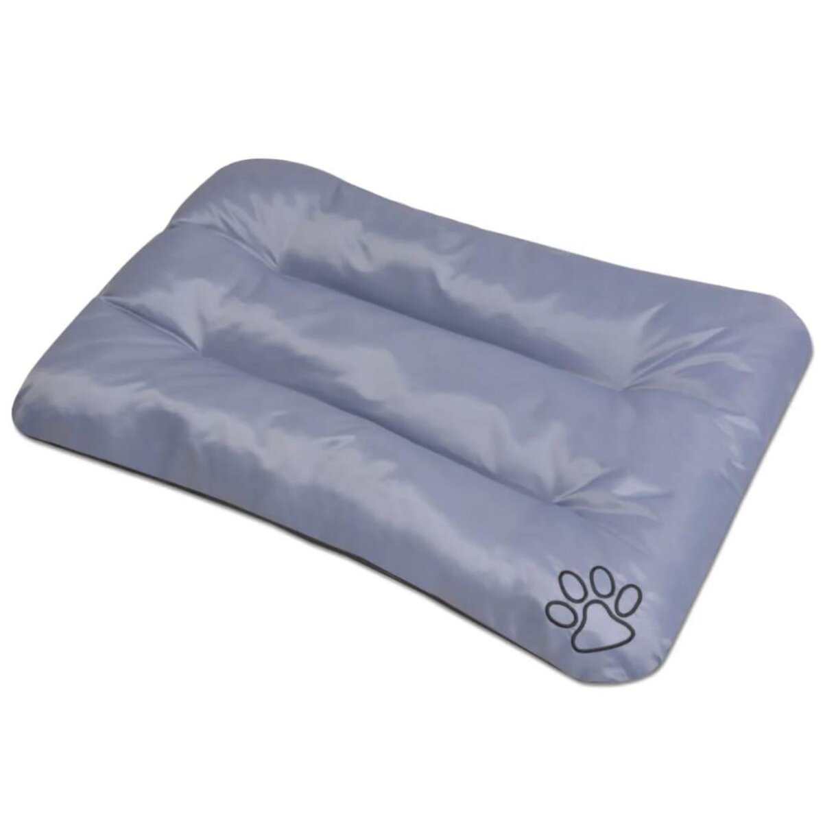 VIDAXL Matelas pour chiens Taille XXL Gris