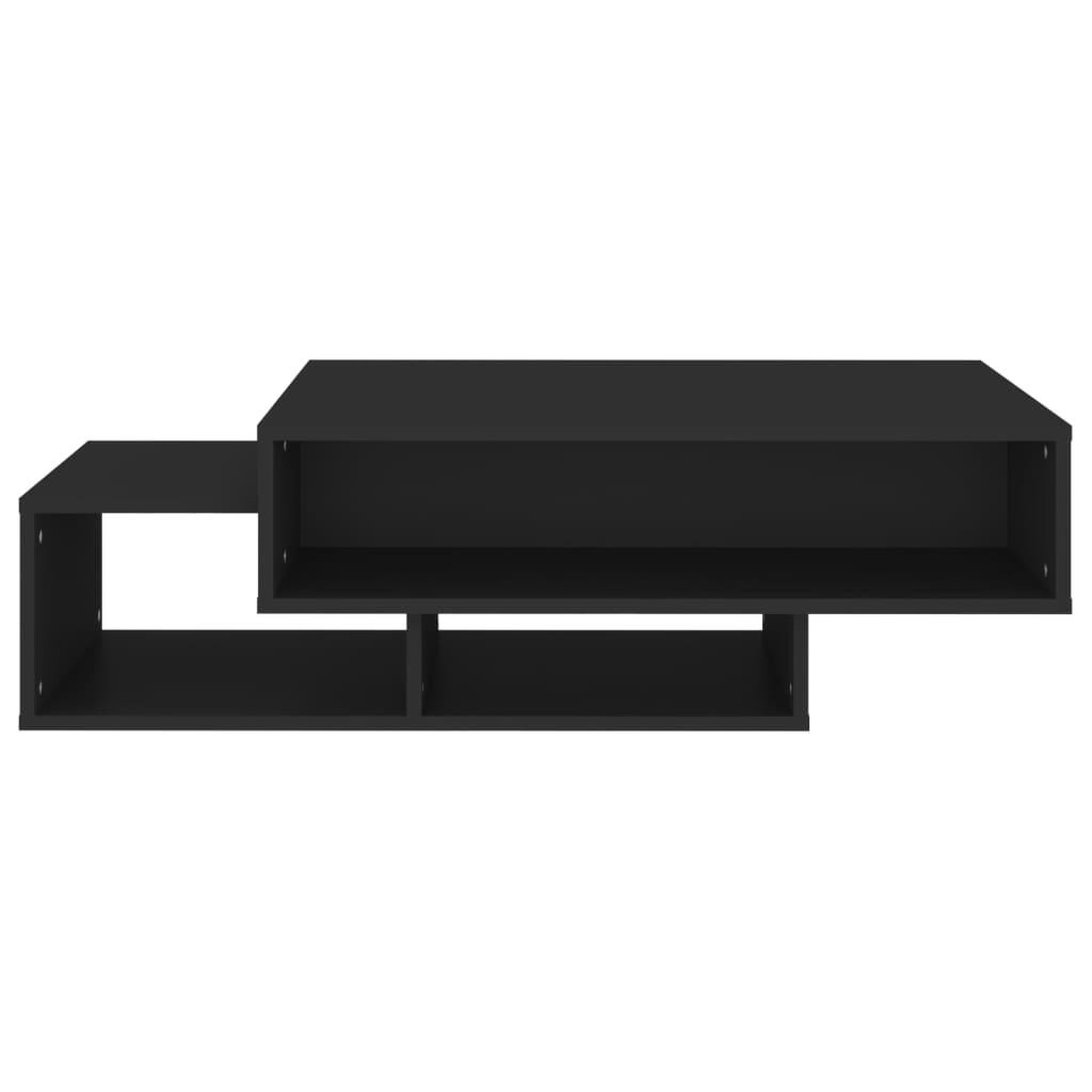 Voir la diapositive 5 : VIDAXL Table basse Noir 105x55x32 cm Bois d'ingenierie