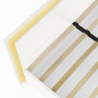 Voir la diapositive 6 : ID MARKET Lit double CHARLIE 140 x 190 cm avec sommier et LED intégrées blanc