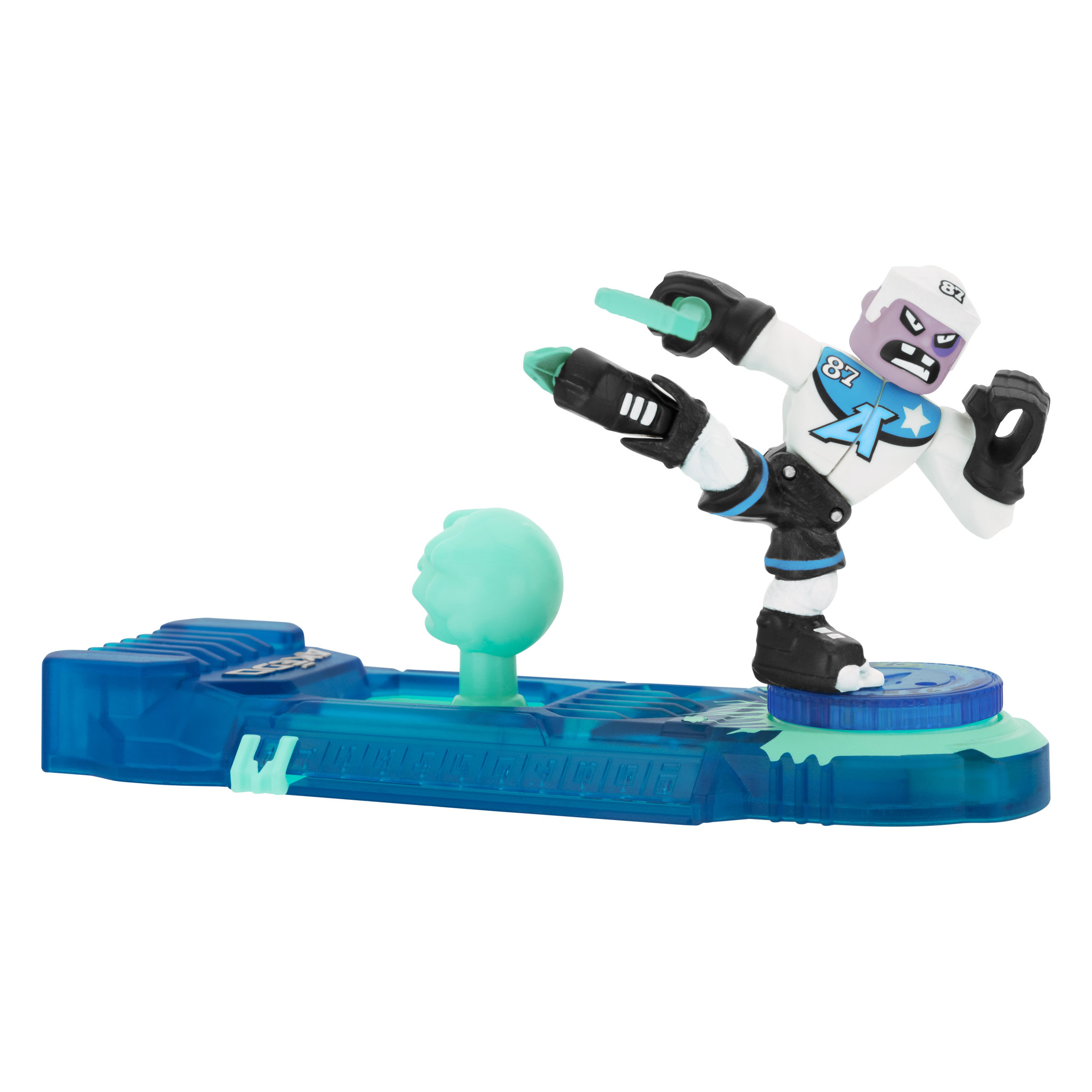 Voir la diapositive 3 : MOOSE TOYS Pack Entraînement Akedo PowerStorm Kick Attack