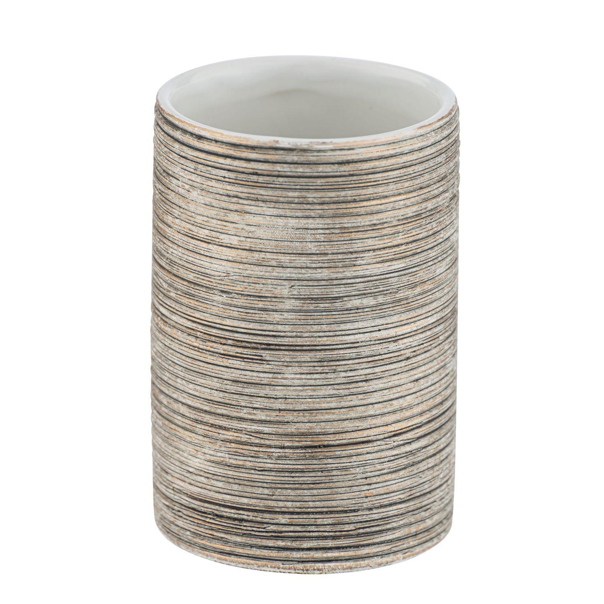 Wenko Gobelet design naturel en relief fedio - beige