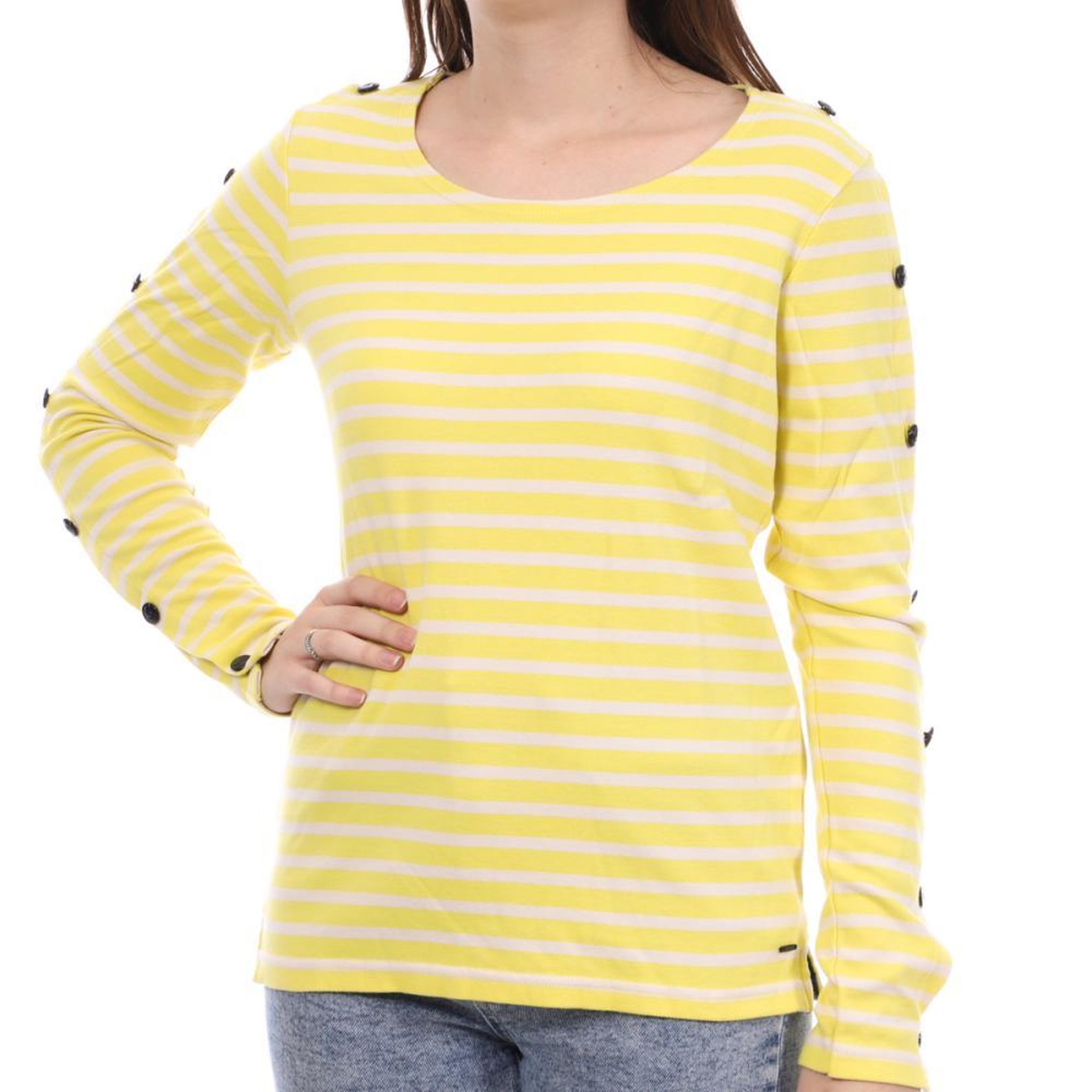 Voir la diapositive 1 : Scotch & Soda T Shirt  à rayures Femme Scotch & Soda