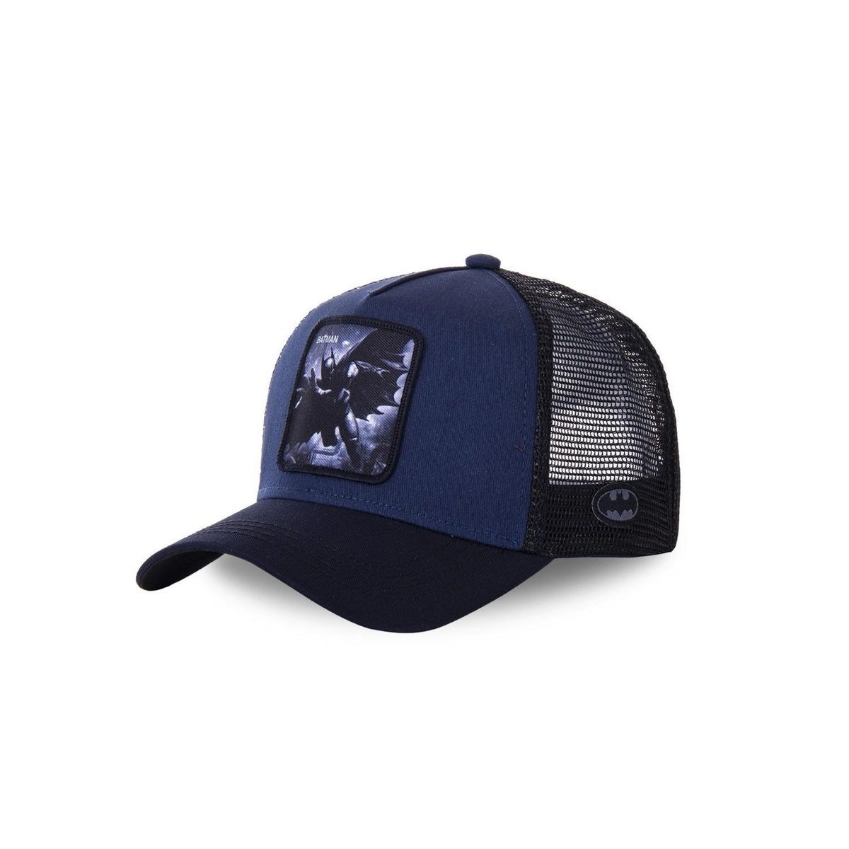 CAPSLAB Casquette trucker DC Comics Batman Bleu Marine