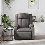 Voir la diapositive 3 : VIDAXL Fauteuil de massage inclinable Gris Similicuir
