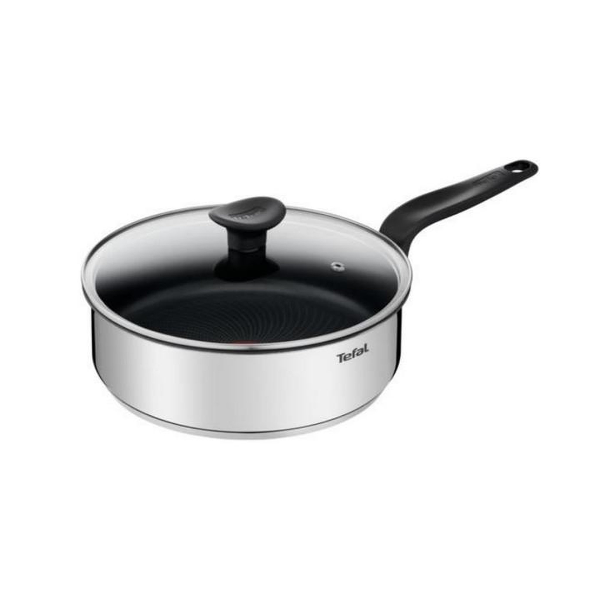 TEFAL Sauteuse inox 24cm + couvercle - e3093204