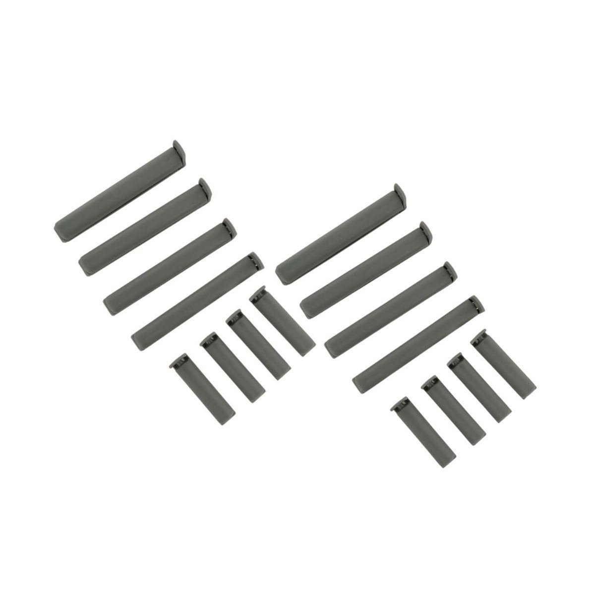 Fackelmann Lot de 2 x 8 clips fermeture de sachet Fackelmann Tecno