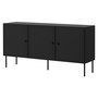 Voir la diapositive 2 : BEST MOBILIER Lavaggi - buffet bas - 3 portes - 150 cm