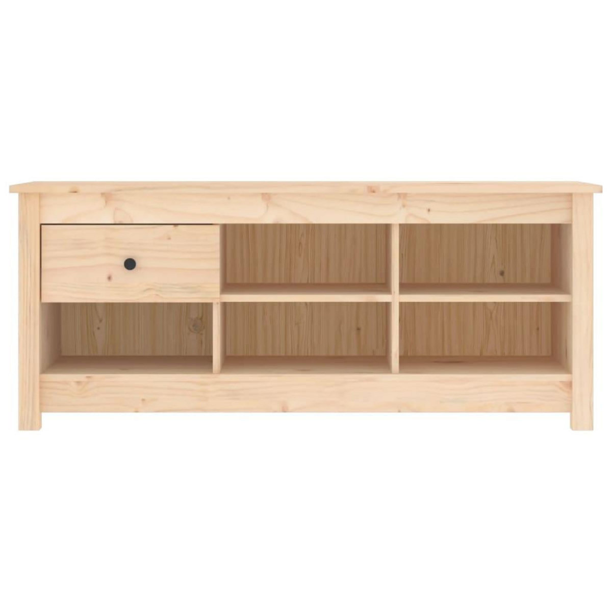 VIDAXL Armoire a chaussures 110x38x45,5 cm Bois de pin massif