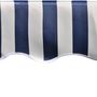 Voir la diapositive 4 : VIDAXL Toit d'auvent Toile Bleu et blanc 6x3 m (Cadre non inclus)