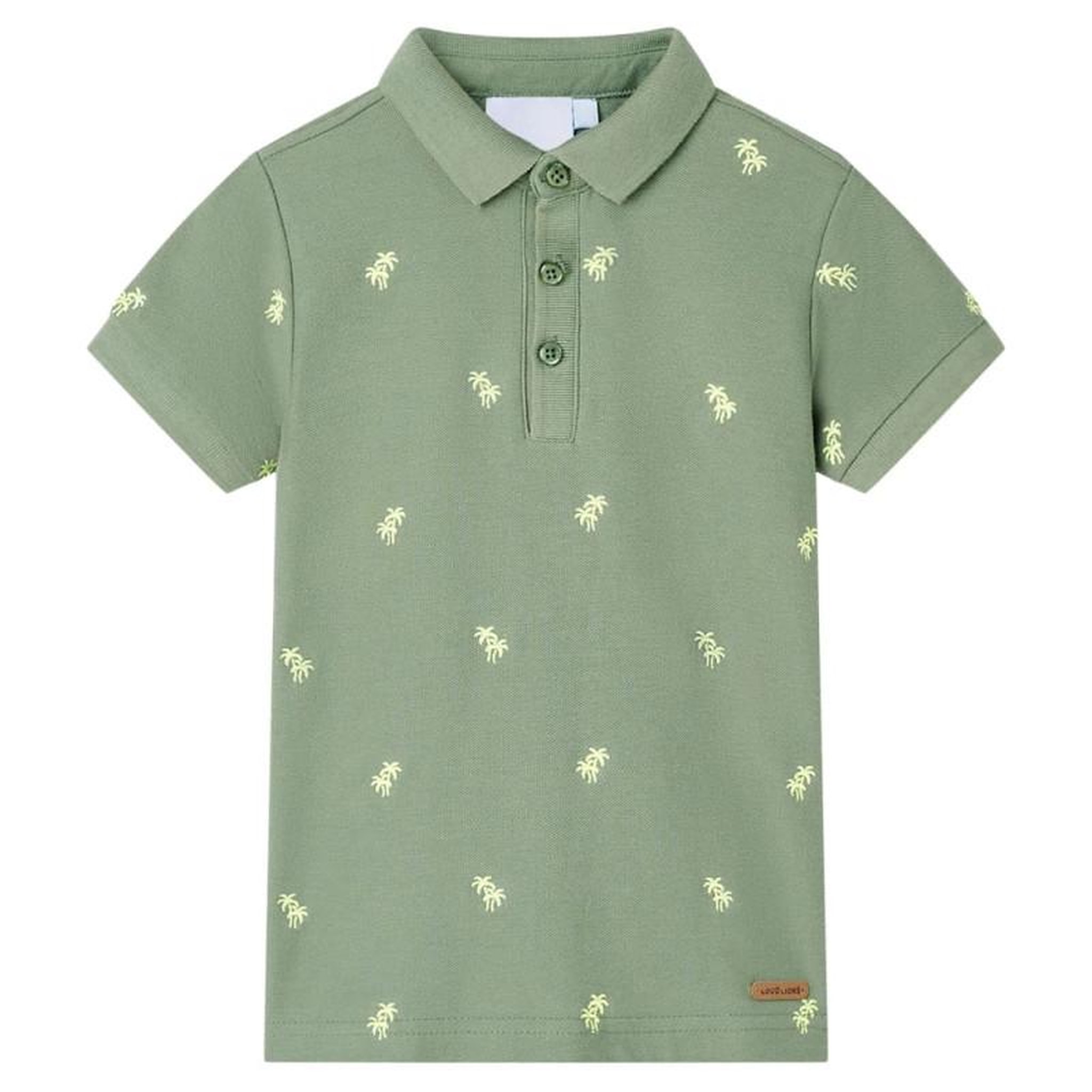 VIDAXL Polo pour enfants kaki 104